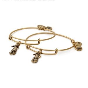 Alex and Ani side by side Otter Bracelet